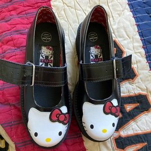 TUK Hello Kitty platform shoes. Brand new.